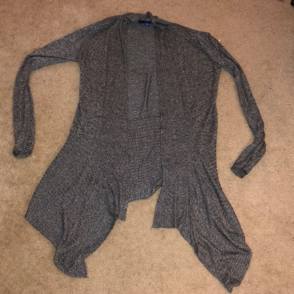 Apt 9 Flowy Gray Cardigan